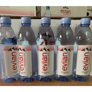 combo 5 chai nước khoáng Evian
