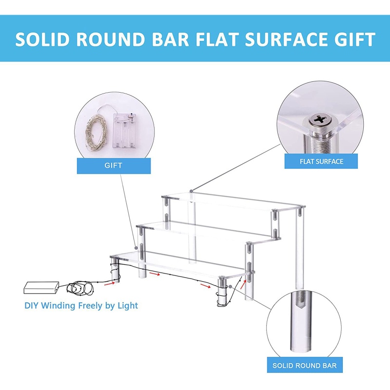 Giá Đỡ Trưng Bày Bánh Kem / Đồ Chơi Trang Trí Búp Bê