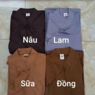 Đồ đi chùa phật tử nam( vải đài loan)