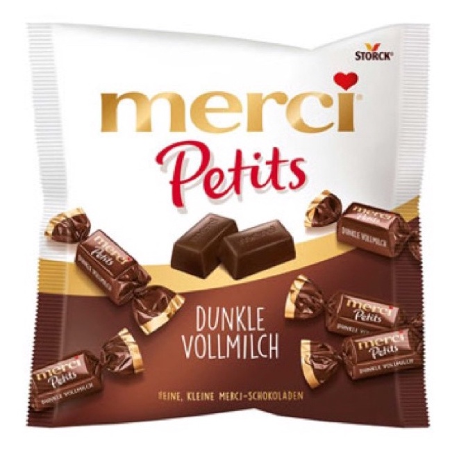 Kẹo Socola Merci Petits 125gr