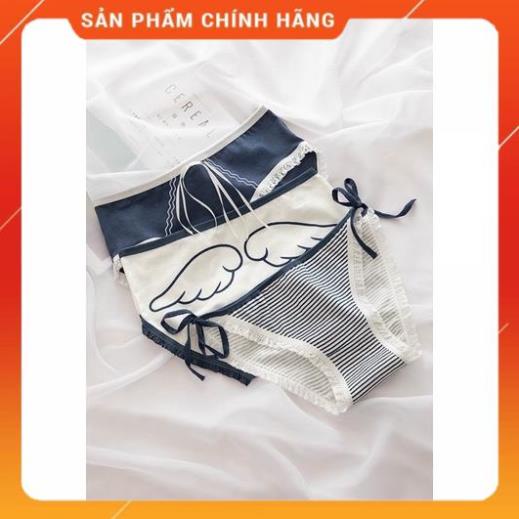 Quần Lót Nữ Cotton Cao Cấp Nâng Mông Thông Hơi Hoạ Tiết Dễ Thương 8012