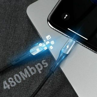 Cáp Sạc Nhanh PD Type C to Lightning Baseus Horizontal Data PD (18W, C to iPhone Cable) 1m&2m
