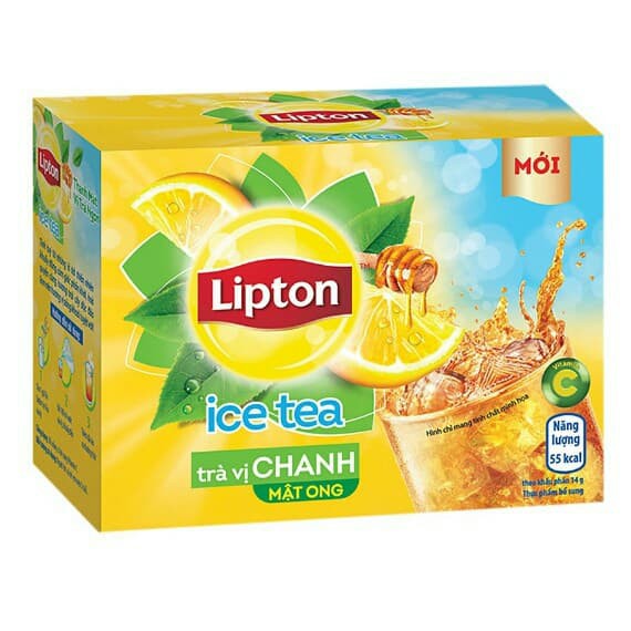 Trà chanh Lipton Ice tea hộp 224gr (14g x16 gói)