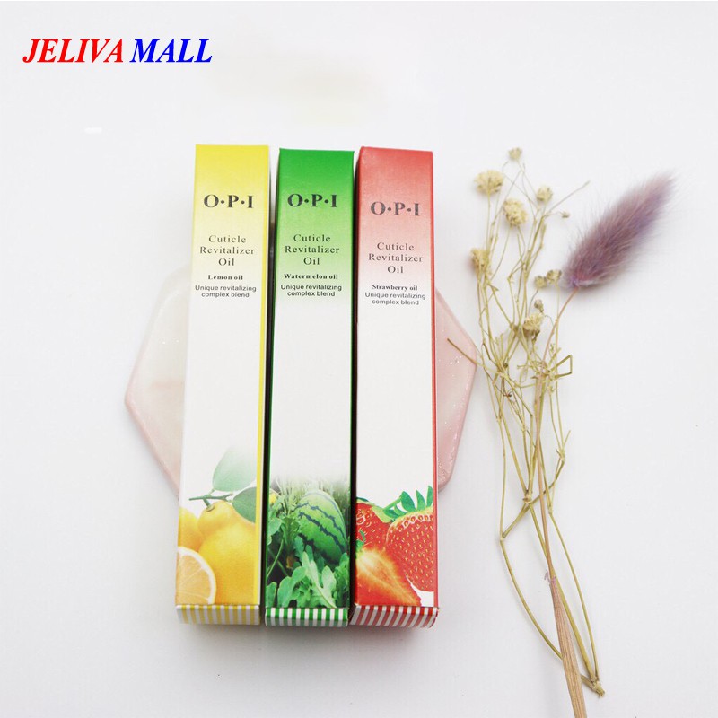 Bút dưỡng móng tay, bút dưỡng viền móng tay OPI hương hoa quả, giúp móng khoẻ mạnh cứng cáp giảm độ giòn nail