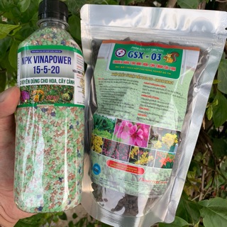 Combo NPK + Hữu cơ sinh học nhập khẩu, sản phẩm không thể thiếu cho cây kiểng/ hoa/ rau/ phong lan ở đô thị