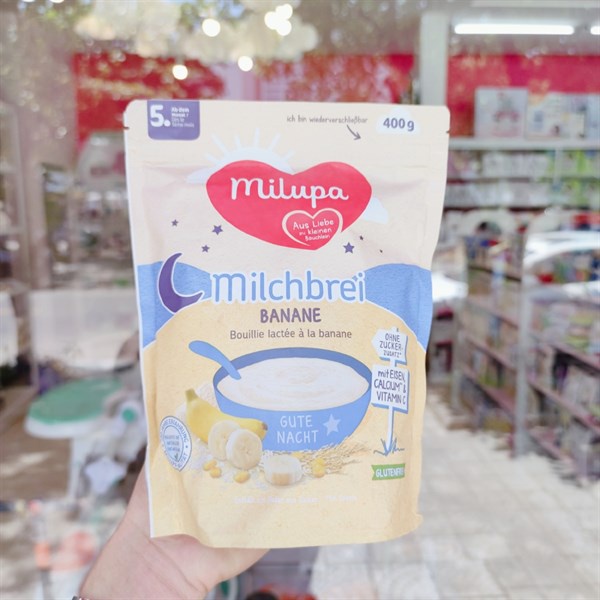 Bột ăn dặm Milupa nội địa Đức 400g