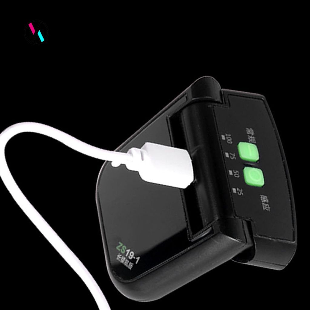 Đèn LED kẹp mũ lưỡi trai có thể điều chỉnh và sạc lại bằng cổng USB | BigBuy360 - bigbuy360.vn