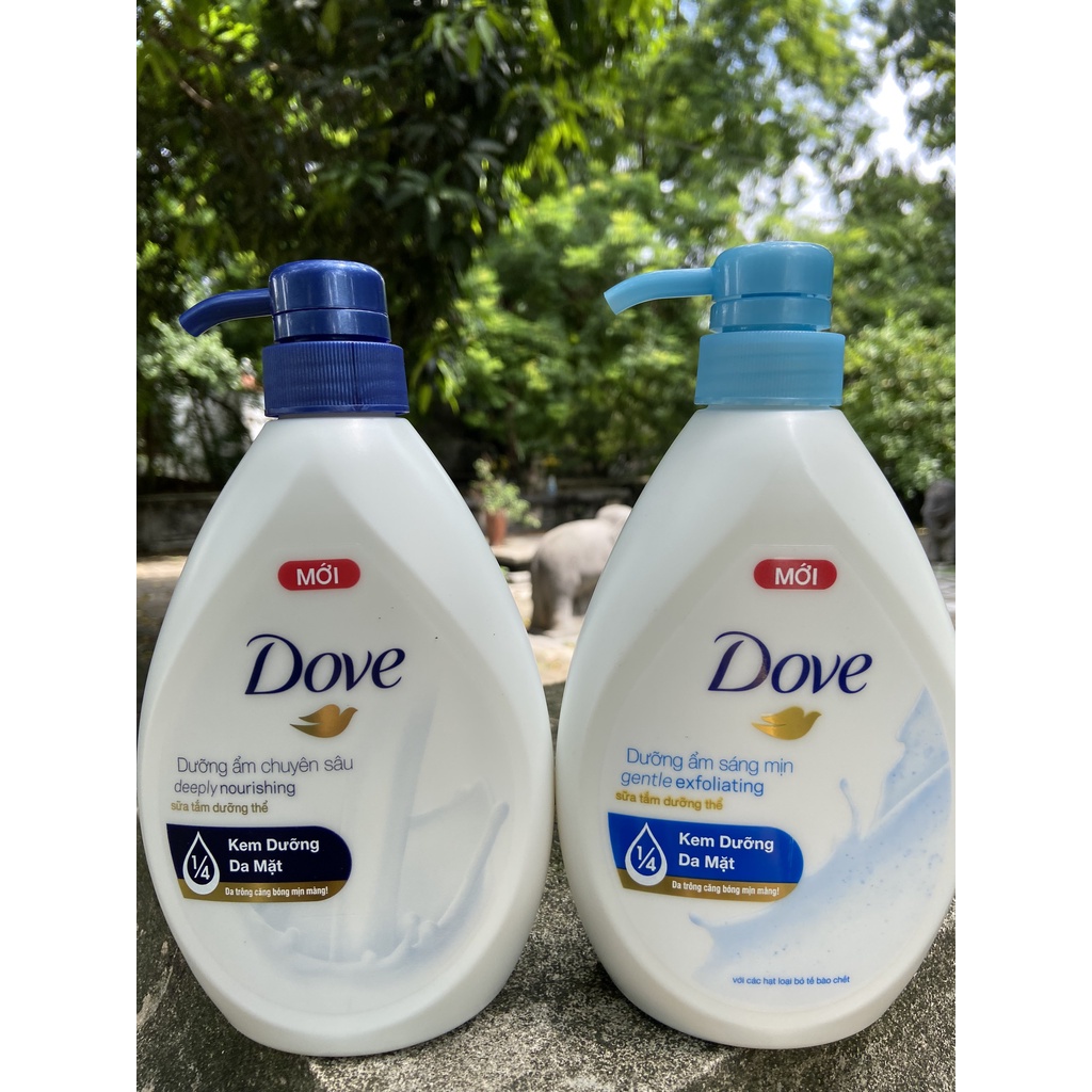 SỮA TẮM DƯỠNG THỂ DOVE 530ML tặng nước rửa tay