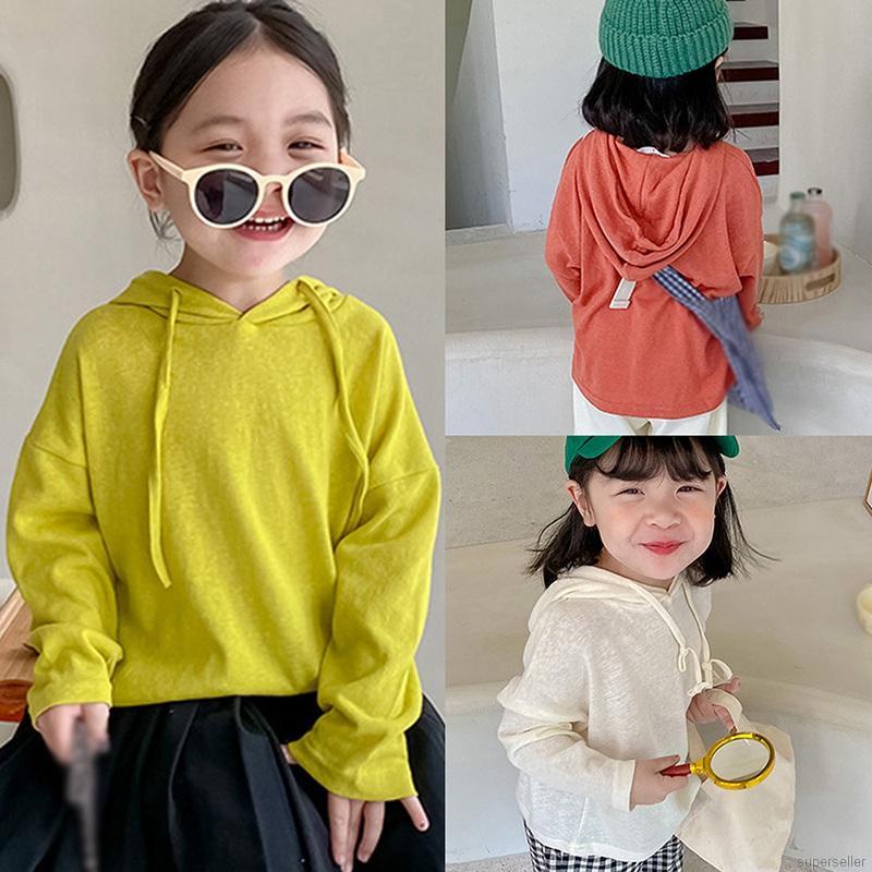 Áo Hoodie Phong Cách Hàn Quốc Cho Bé Gái