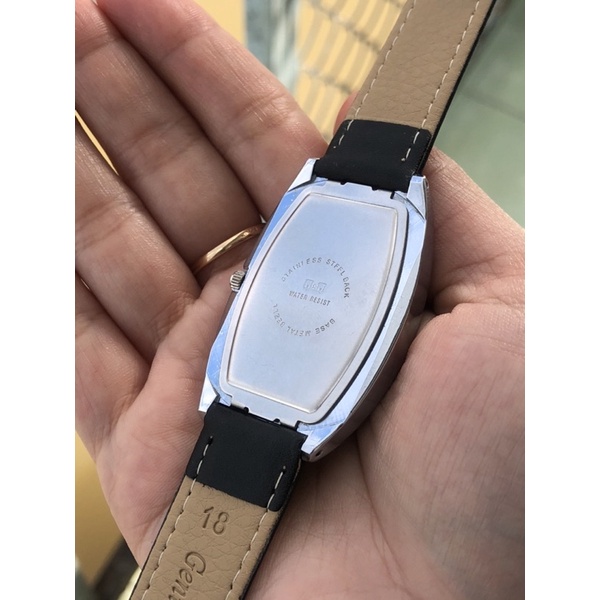 Đồng hồ nam Q&Q máy Nhật chuẩn hàng 2hand size tay nam to