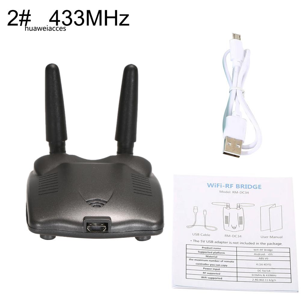 Bộ điều khiển từ xa RF Bridge bằng wifi Sonoff tần số 315MHz / 433MHz