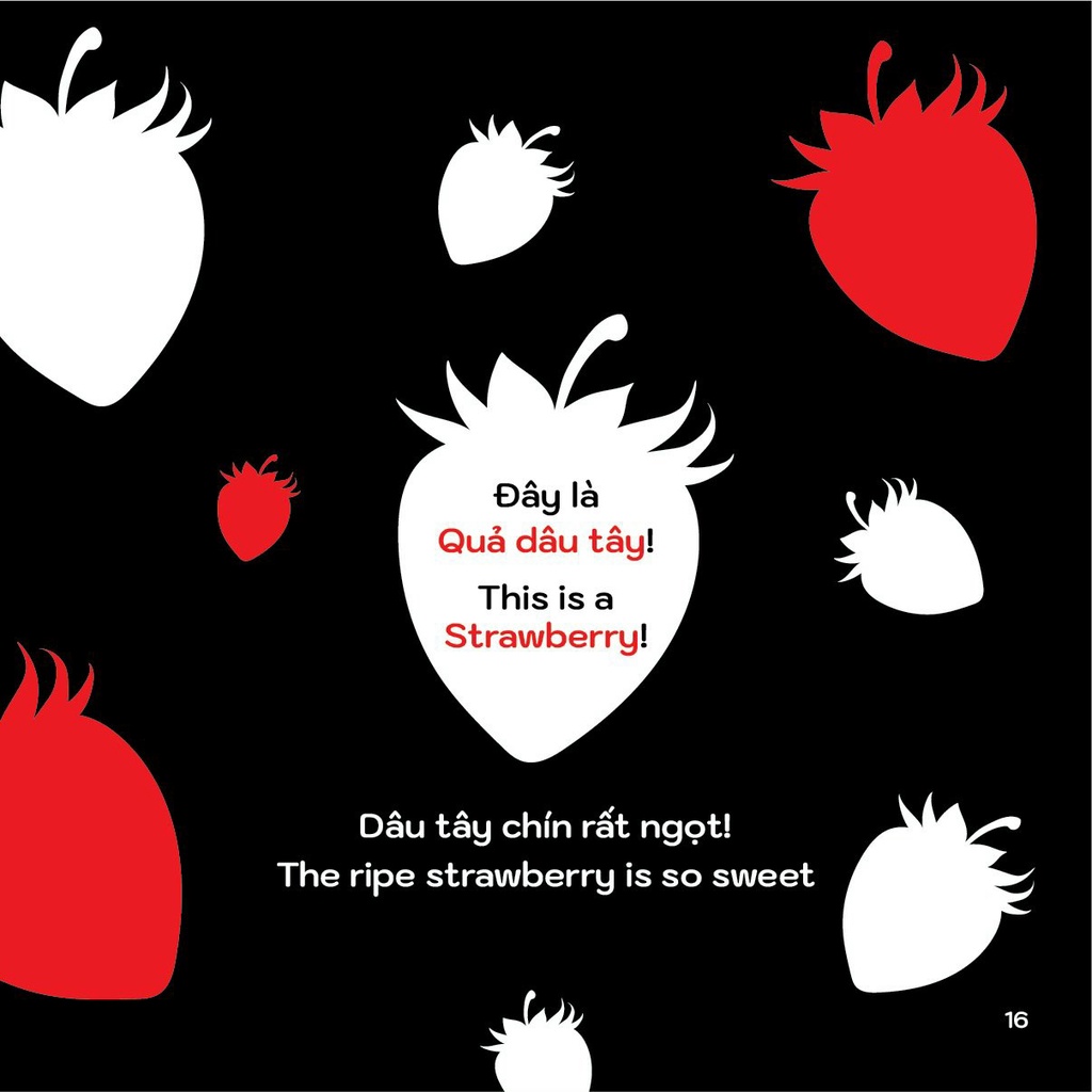 Sách - Ehon Kích Thích Thị Giác Cho Bé Từ 0-3 Tuổi - Song Ngữ Việt Anh