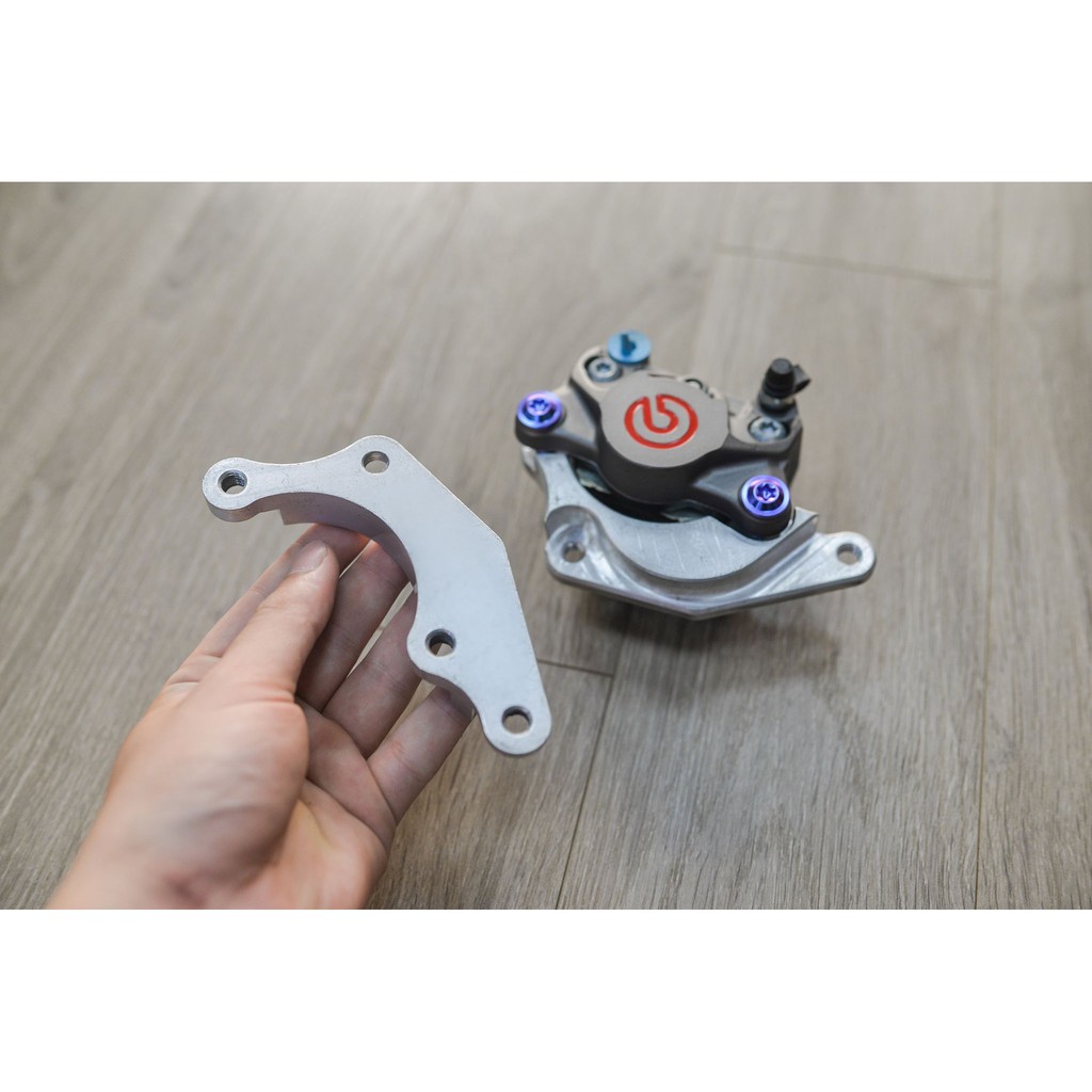 PAD PHANH BREMBO / Nissin 2 Pits đối xứng. Pad phanh CNC Nguyên Khối Chắc Chắn, MSX đi đĩa 220mm