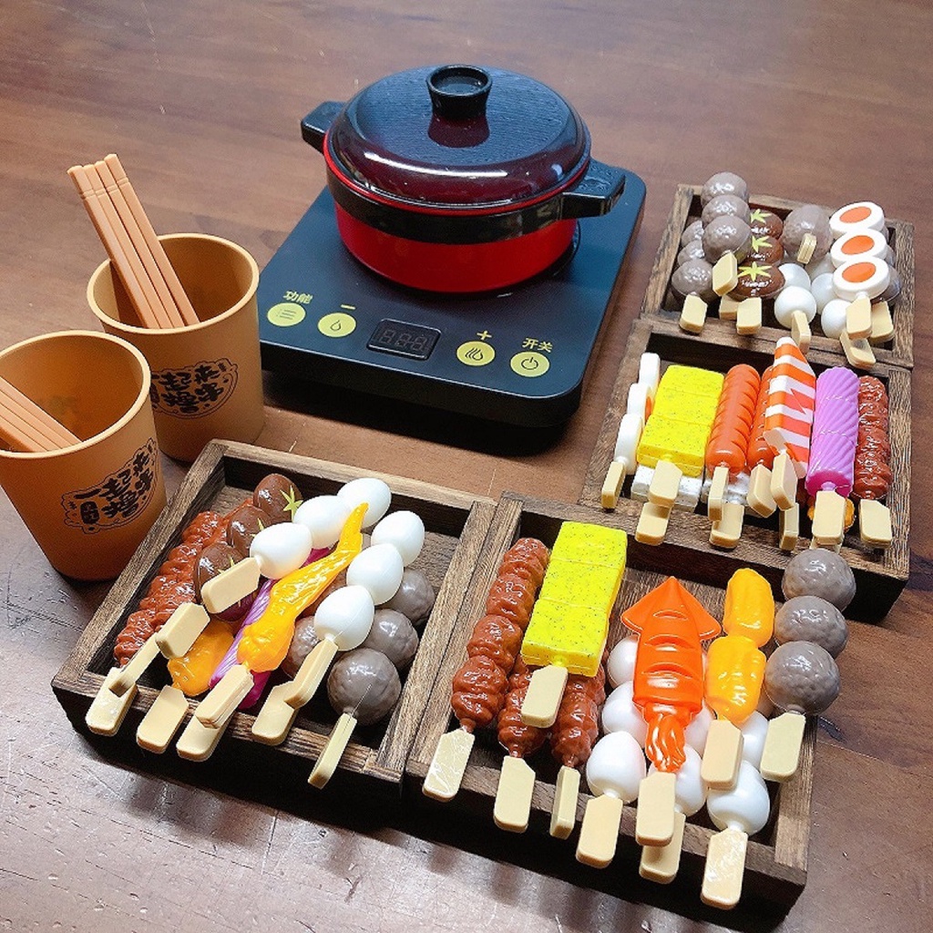 Set đồ chơi HYG TOYS nấu ăn mô phỏng nhà bếp ngộ nghĩnh đa dạng cho trẻ em