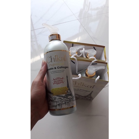 Bộ đôi gội xả Chikai 800ml siêu mềm mượt