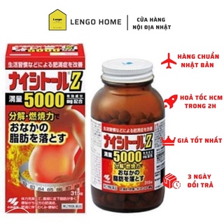 Viên giảm cân Kobayashi Naishituro Z 5000 315V nội địa Nhật