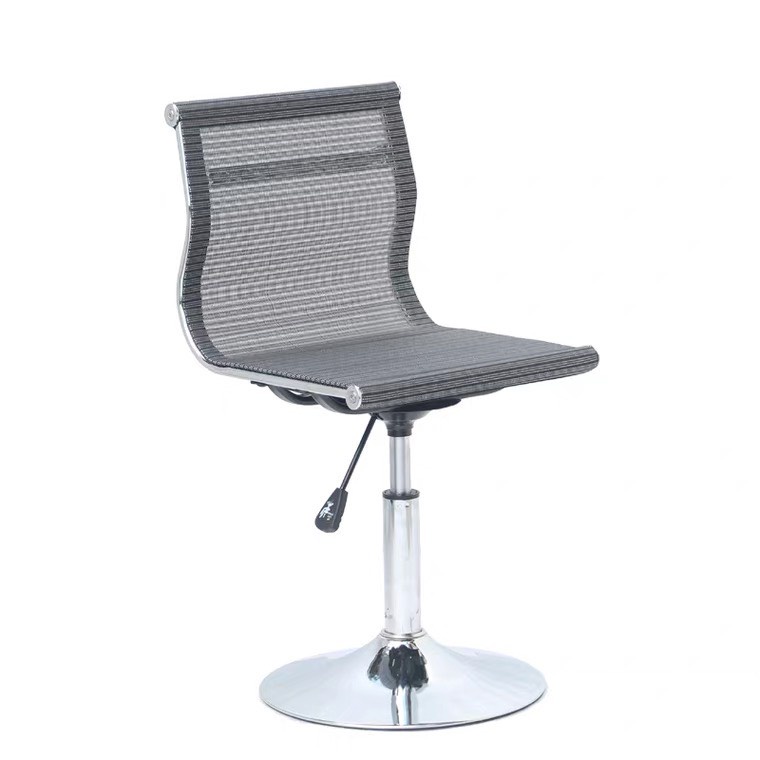 Ghế Quầy Bar Lưng Lưới, Chân Sắt Xi Và Sơn Tĩnh Điện Màu Đen Jb-912-3