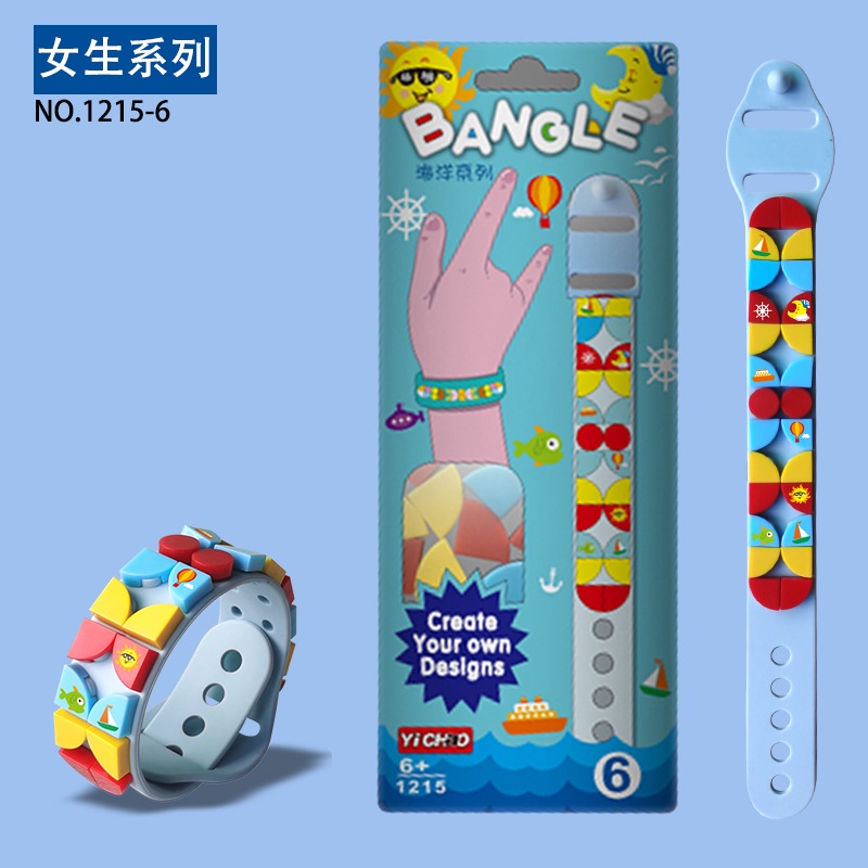 Vòng Tay Silicon Họa Tiết Hoạt Hình Sáng Tạo Cho Bé Trẻ Em