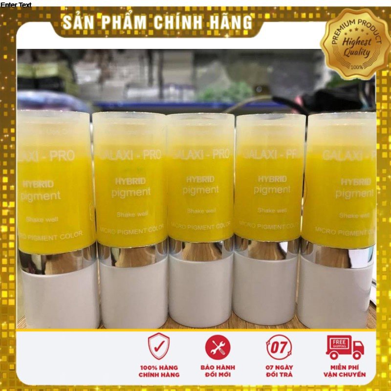 Vàng Chanh Galaxy Cam Kết Chuẩn Hàn Quốc/ Mực Phun Xăm DCPX-NTA
