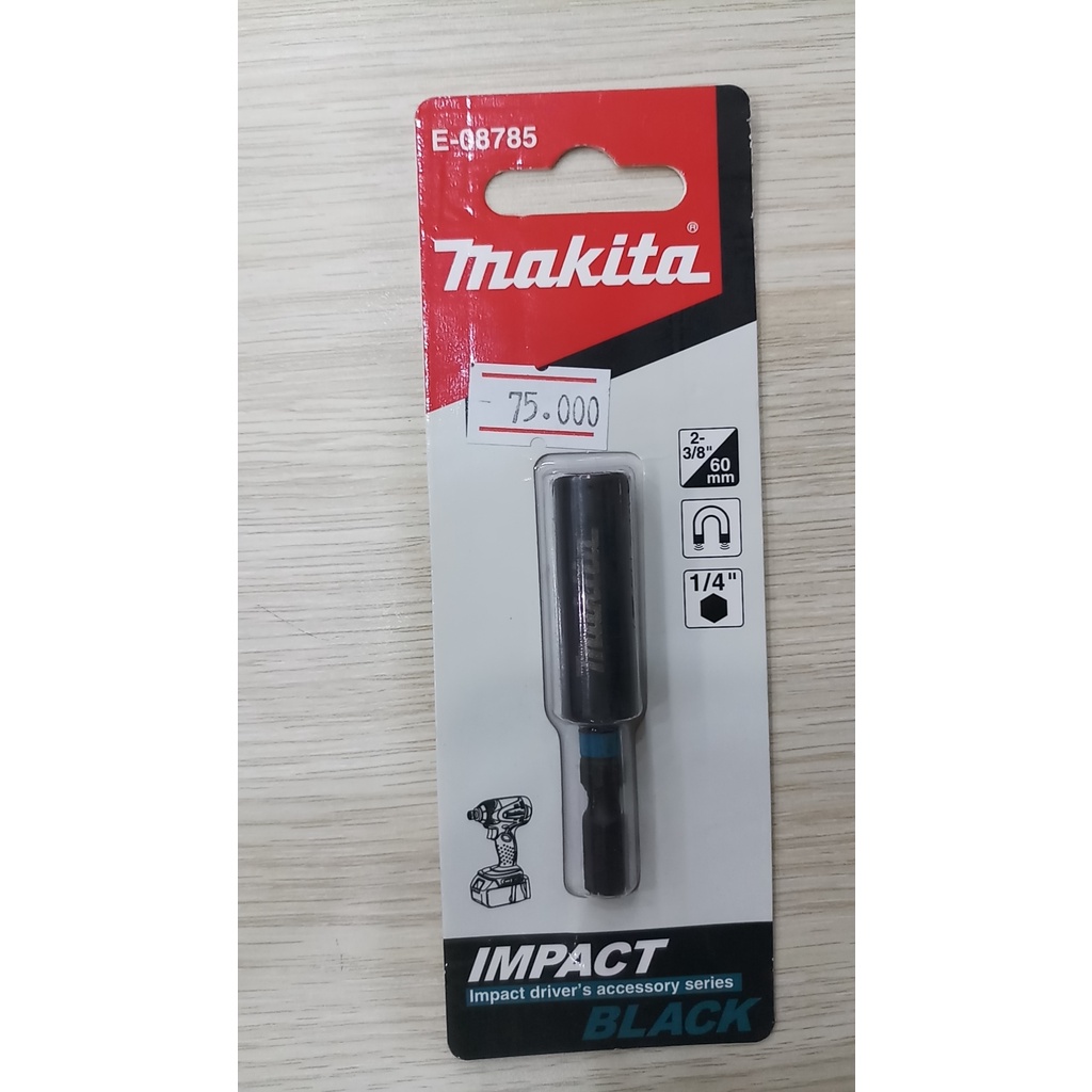 E-08785 ĐẦU GIỮ MŨI VÍT CÓ NAM CHÂM  IMPACT BLACK (1 CÁI)