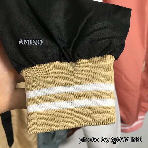 Áo khoác Bomber dù 2 lớp nam nữ thêu chữ thời trang nhiều màu | BigBuy360 - bigbuy360.vn