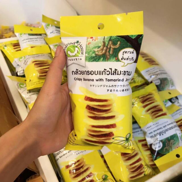 Chuối kẹp me Thái Lan Gói 90GR ( ĐỒ ĂN VẶT THÁI LAN ) | BigBuy360 - bigbuy360.vn