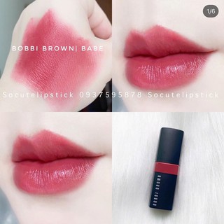 Son Bobbi Brown Crushed Lip Color Cranberry - Ruby - Babe Minisize Fullsize