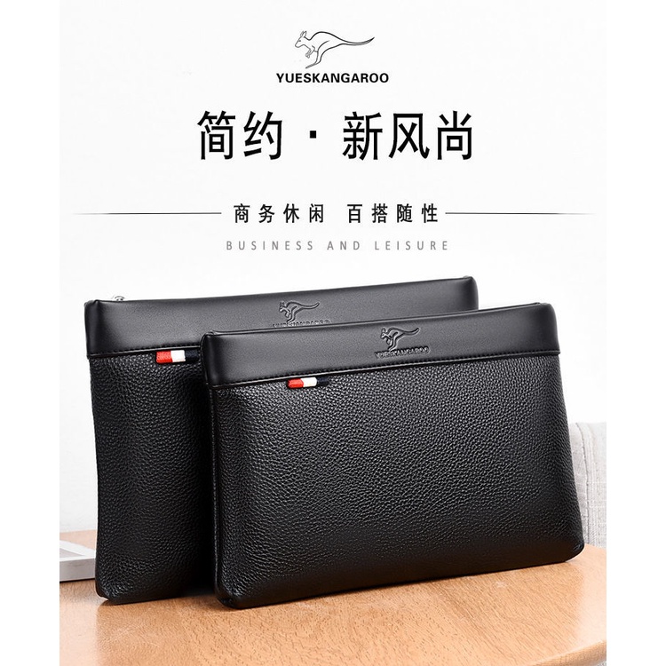 Ví da cầm tay thời trang dành cho nam | BigBuy360 - bigbuy360.vn