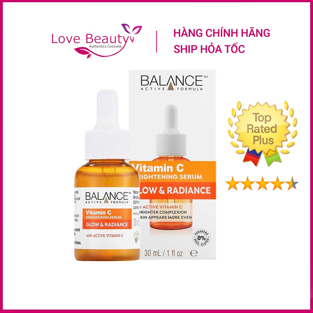 Serum Balance làm sáng da, giảm nám, tàn nhang Vitamin C Brightening Serum Balance