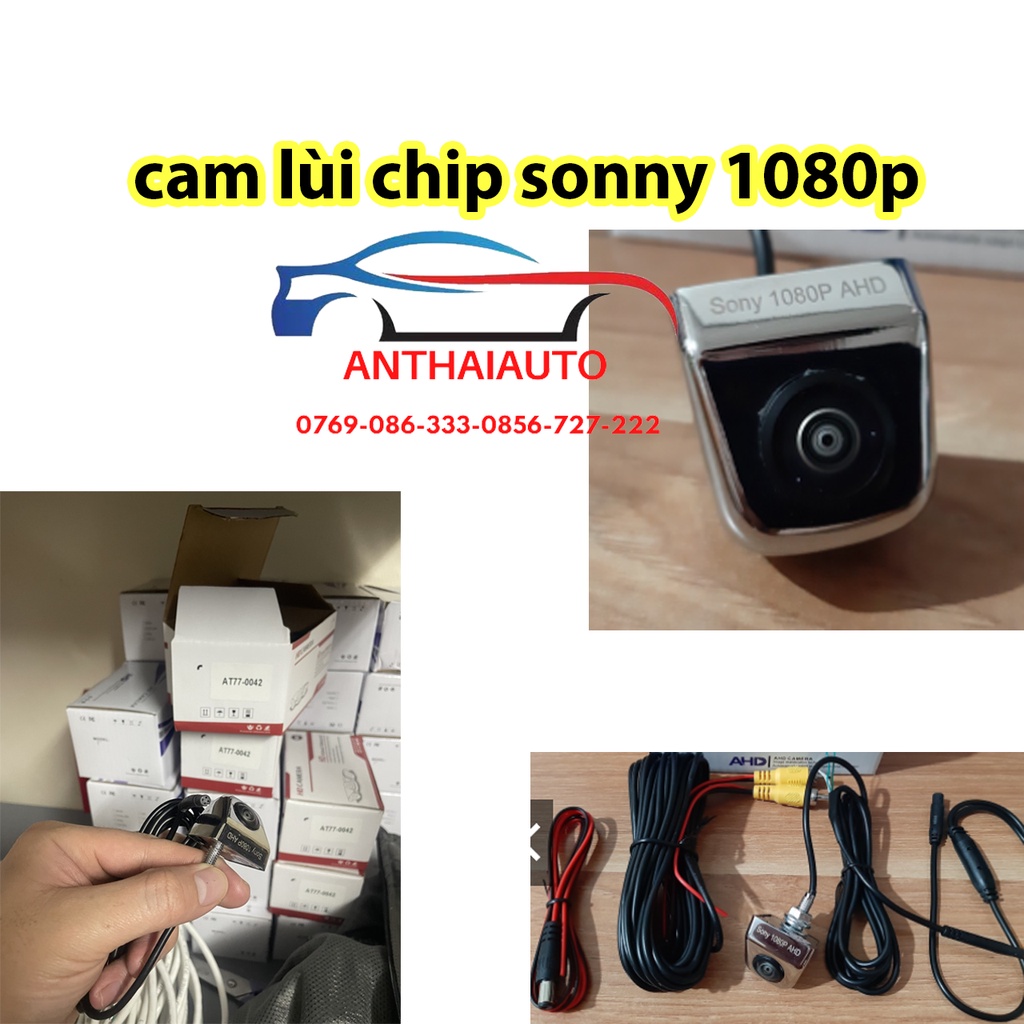 Camera Lùi AHD Mắt SONY 1080p Siêu Nét Cho Màn Hình DVD Android - Camera De Hồng Ngoại Full HD cho ô tô hỗ trợ lắp đặt | BigBuy360 - bigbuy360.vn