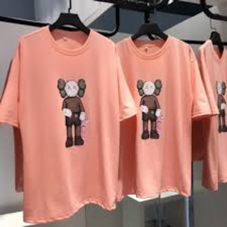 Combo Áo kaws hồng