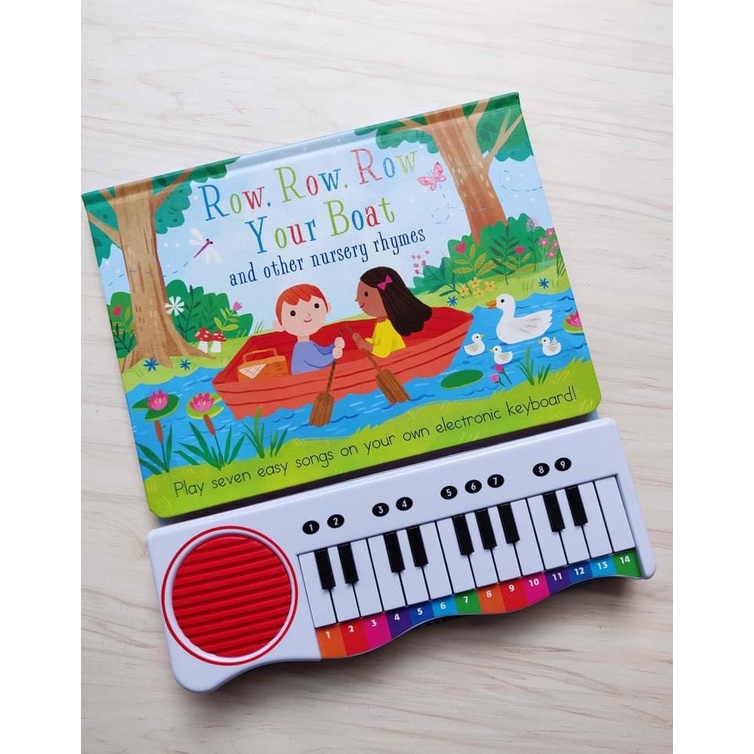 Row, Row, Row Your Boat - Piano Books giúp bé học Đàn PIANO