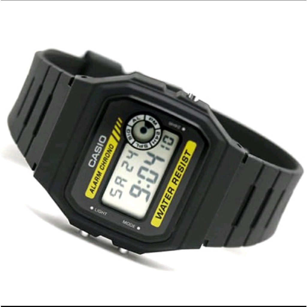 ĐỒNG HỒ ĐIỆN TỬ UNISEX WR F94 DÂY CAO SU MẶT NHỰA - ĐỒNG HỒ NAM NỮ THỜI TRANG
