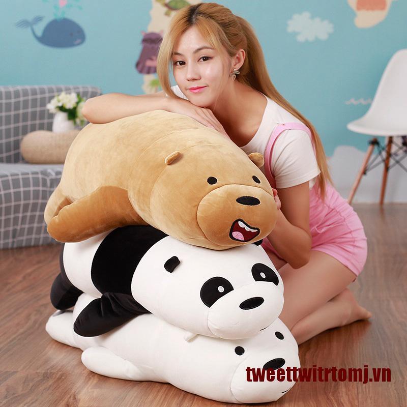 WE BARE BEAR Gấu Trúc Nhồi Bông Kích Thước 20 Inch