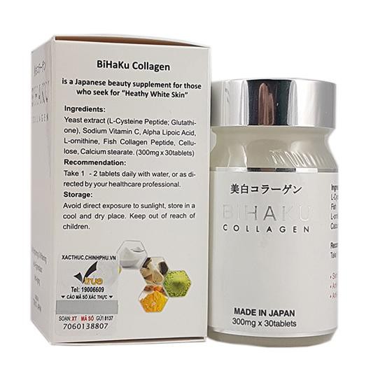 Bihaku Collagen nhập khẩu Nhật Bản CÓ TEM