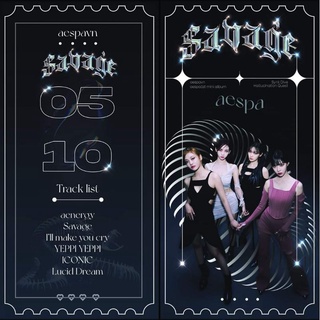 Xả hàng Goods AESPAvn - ticket, photocard, sticker aespa các đợt