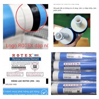 [ Bán Buôn ]Màng Lọc Ro Rotex 15V USA Chính Hãng