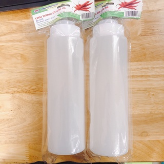 Chai Đựng Tương ớt Tương cà 650ml (1 chai)