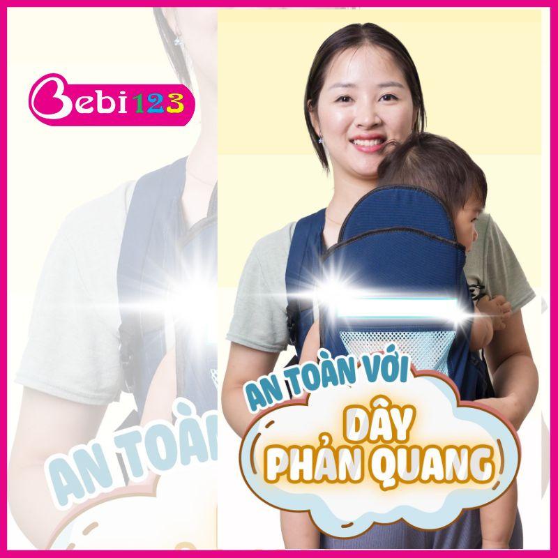 Địu 4 Tư Thế Đỡ Cổ Royal mẫu 2023 cho bé