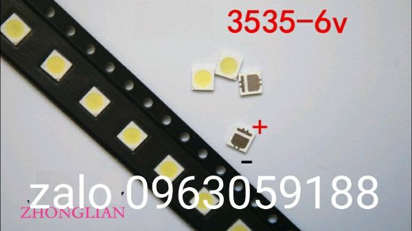 Nhân Led 3535 - 6V -2W LG LCD  - combo 50 hạt  - Linh kiện điện tử