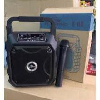 Loa karaoke bluetooth mini  kiomic k68 có mic ko dây