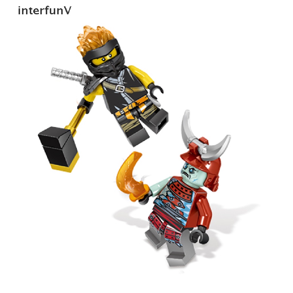 Set 24 Mô Hình Nhân Vật Ninjago Kai Jay Sensei Wu Master