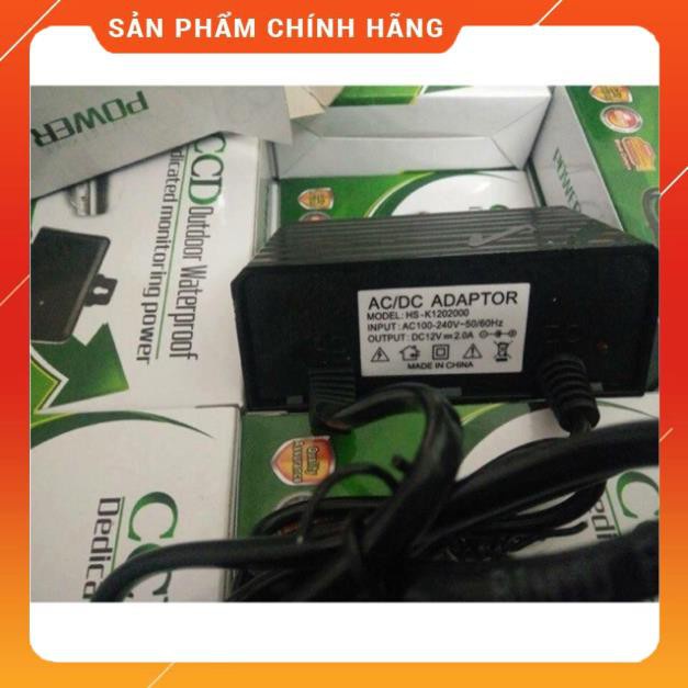 Nguồn Adapter 12V 2A, nguồn camera 12v-2a loại tốt cho dự án camera, camera analog, IP, Wifi