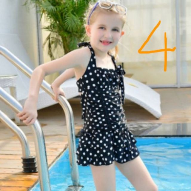 Áo bơi 1 mảnh bé gái size đại