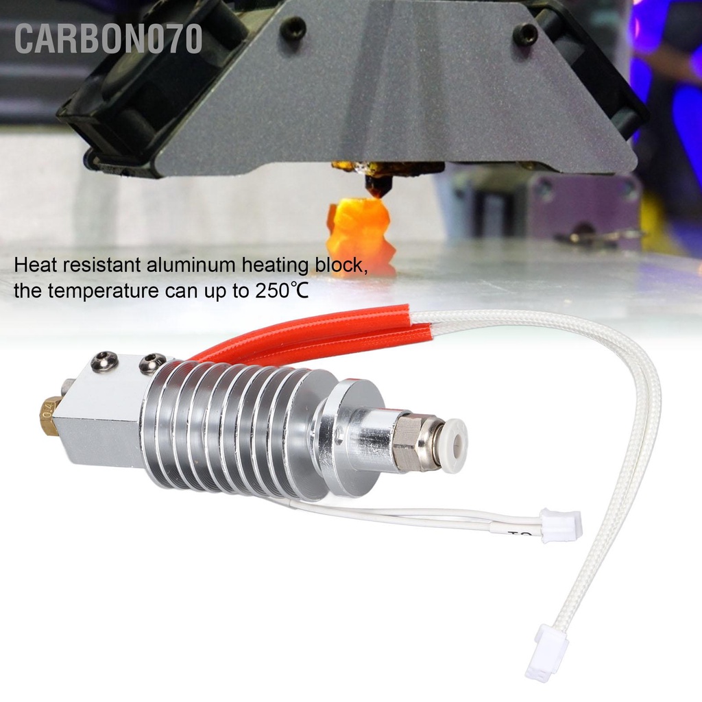 Carbon070 Hotend Vật tư máy in 3D kim loại bền chắc thực tế có thể thay thế cho dòng Chiron ANYCUBIC