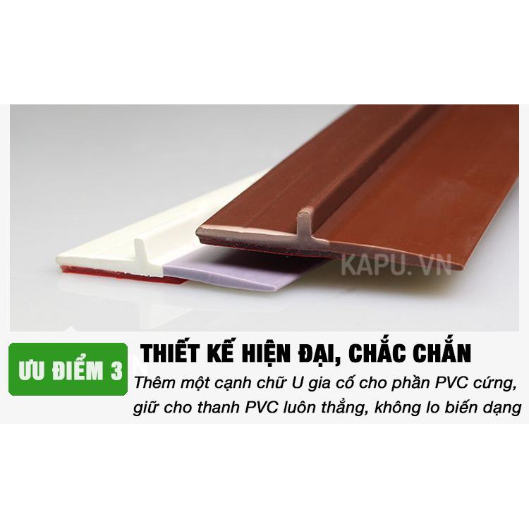 Thanh Gắn Chân Cửa Chống Nước, Côn Trùng, Khói Bụi - Phụ Kiện Cửa KAPU