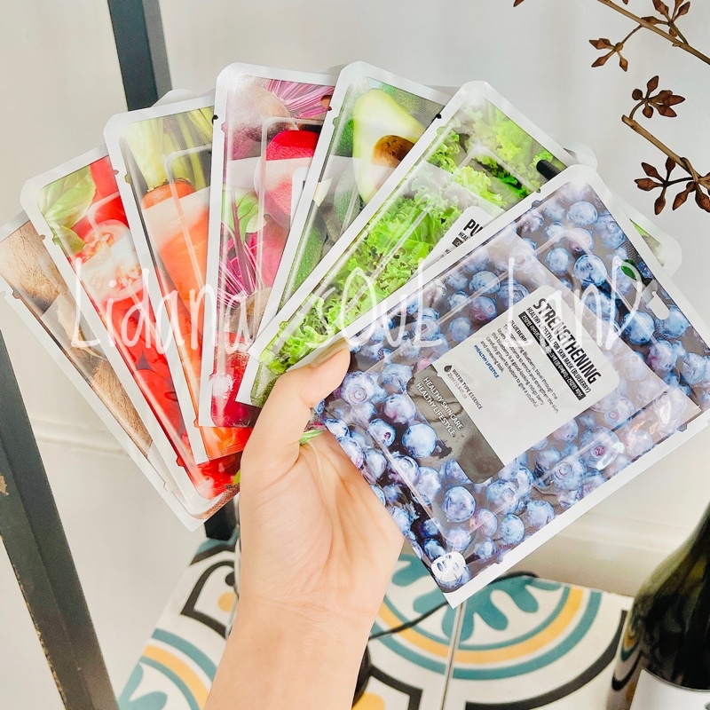 Mặt nạ rau củ trái cây tổng hợp thanh lọc da Farmskin Superfood Salad For Skin Sheet Mask Hàn Quốc