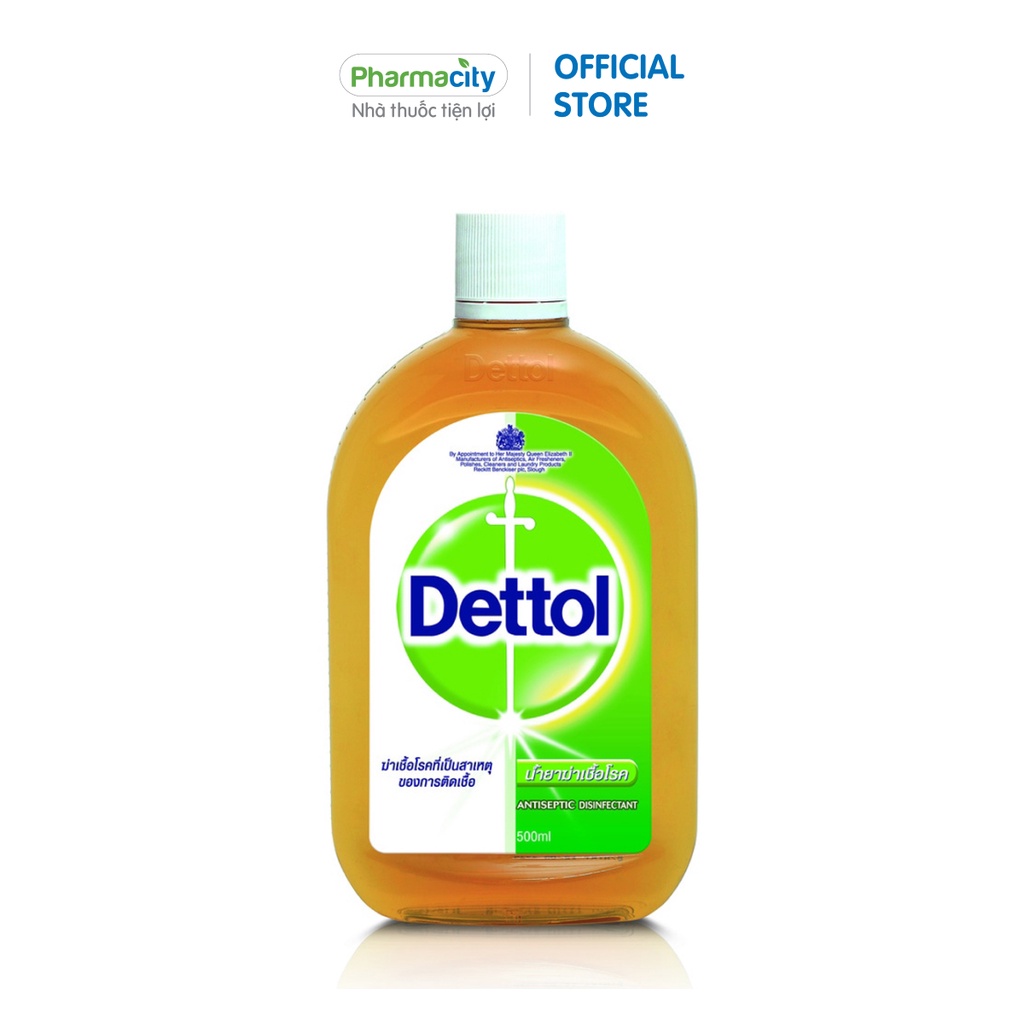 Dung dịch Dettol diệt khuẩn và sát trùng (500ml)