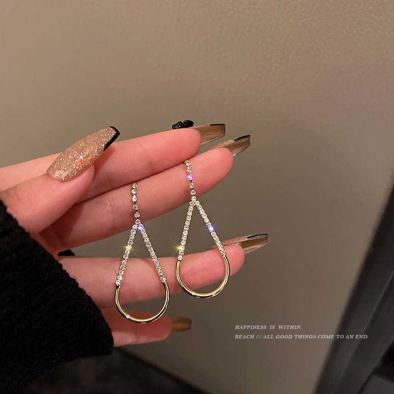 Bông Tai Tua Rua Dáng Dài Bằng Bạc S925 Phong Cách Cổ Điển Thời Trang Cho Nữ F632