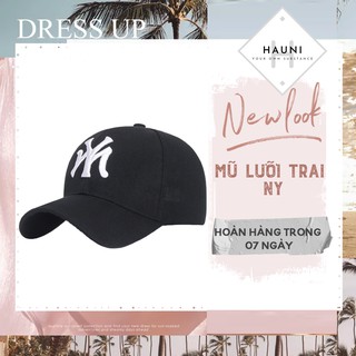 Mũ lưỡi trai thêu chữ NYC cực trendy phong cách Hàn Quốc LT1
